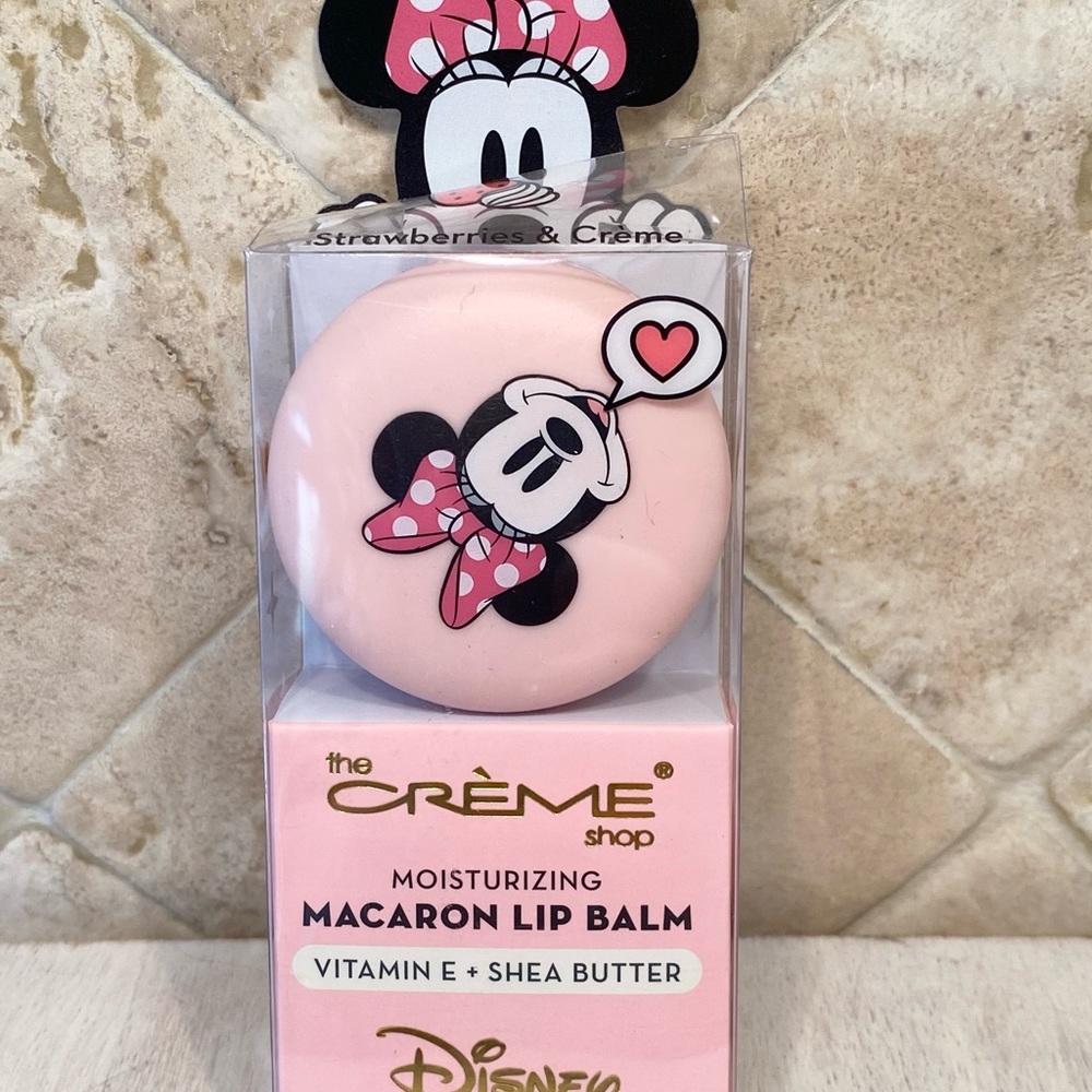 NEW Disney Minnie Mouse Macaron Lip Balm By The Cream Shop
